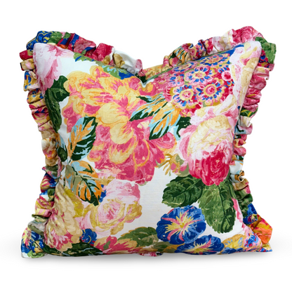 "VERY ROSE AND PEONY" Cushion