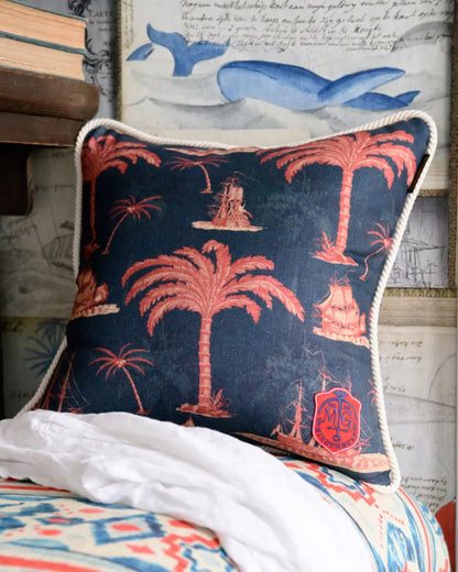 AEGEAN Indigo Cushion