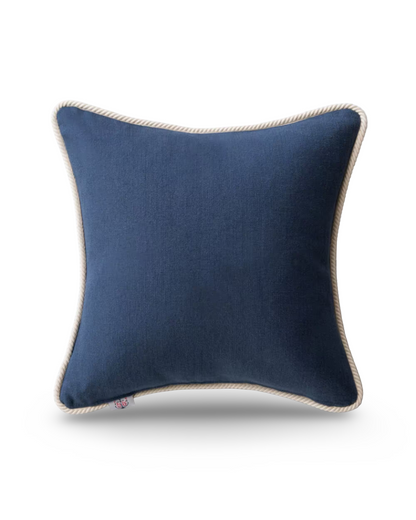 AHOY! Linen Embroidered Cushion