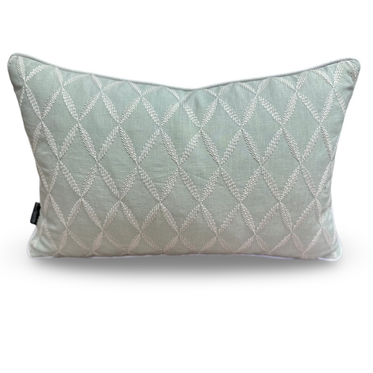 "Geo Leaf" Lumbar Cushion