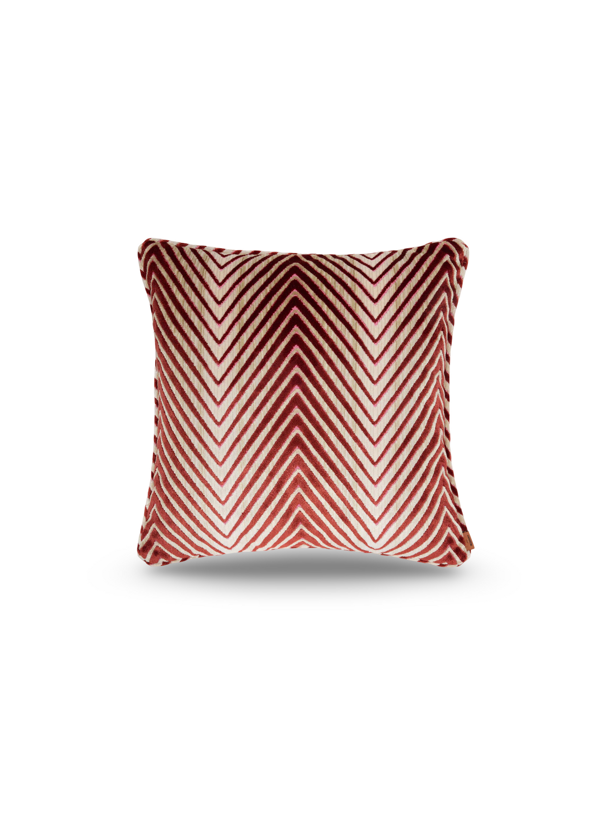 Ziggy viscose blend zigzag Cushion