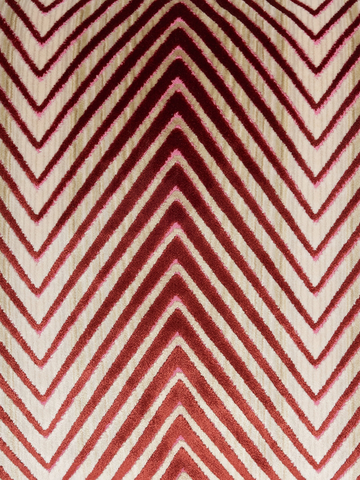 Ziggy viscose blend zigzag Cushion