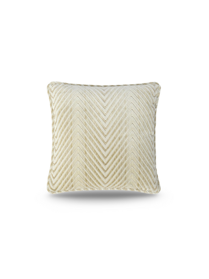 Ziggy viscose blend zigzag Cushion