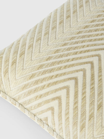 Ziggy viscose blend zigzag Cushion
