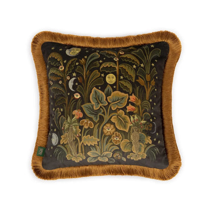 MOON GARDEN Velvet Fringed