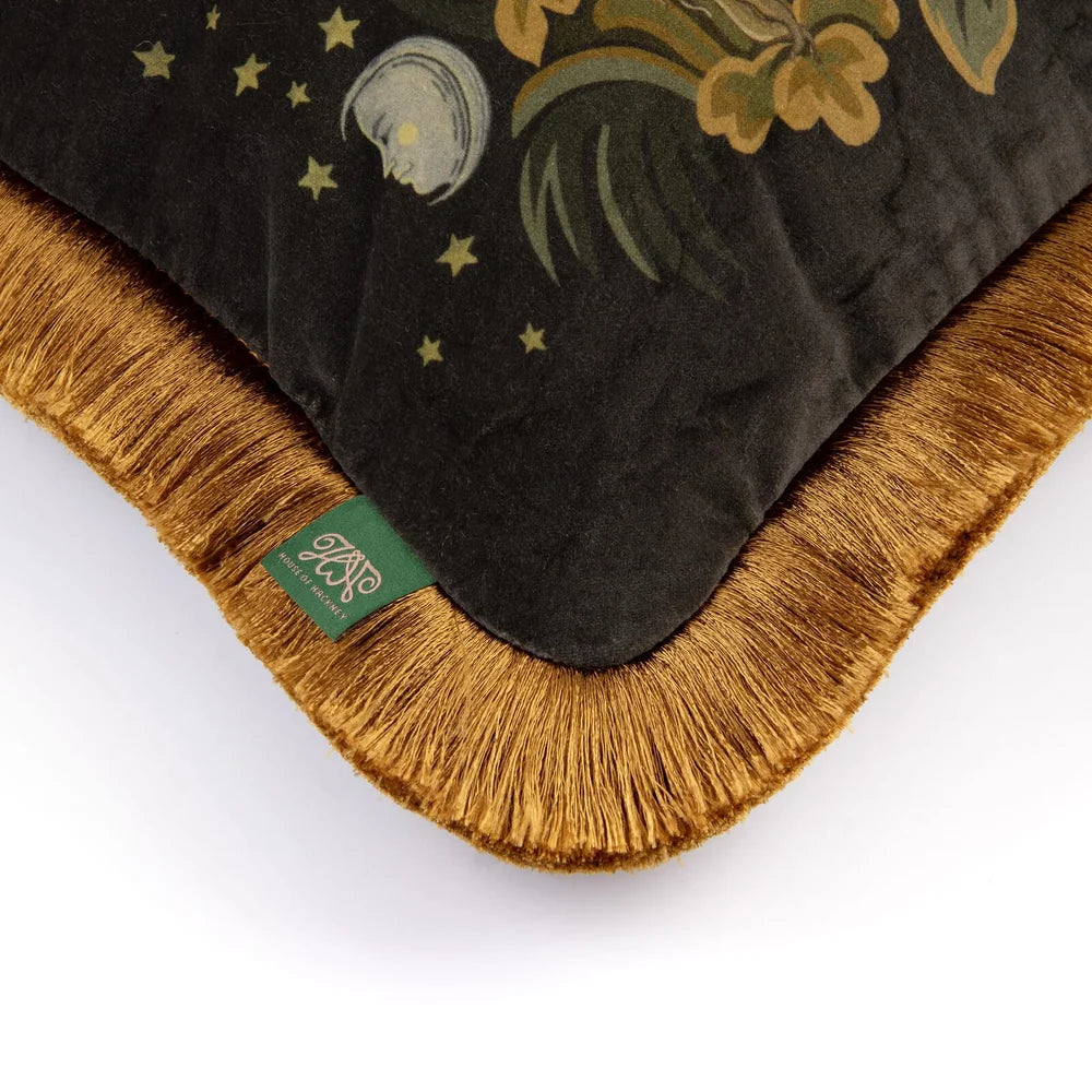 MOON GARDEN Velvet Fringed