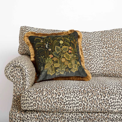 MOON GARDEN Velvet Fringed